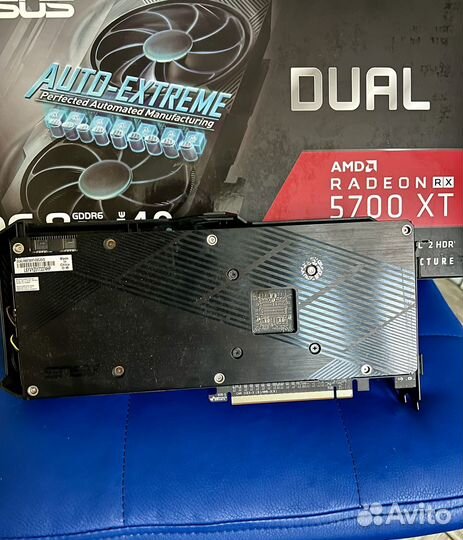 Видеокарта asus duo rx5700xt