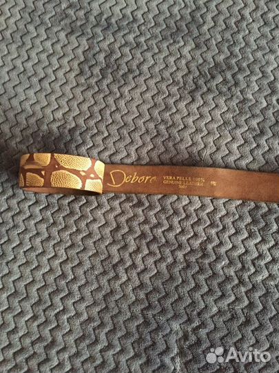 Ремень кожаный