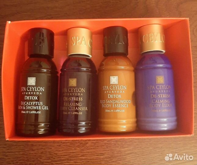 SPA ceylon Ayurveda Набор косметики для тела