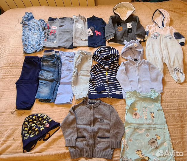 Одежда для мальчика 6-9 мес