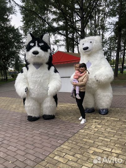 Поздравление ростовой куклой