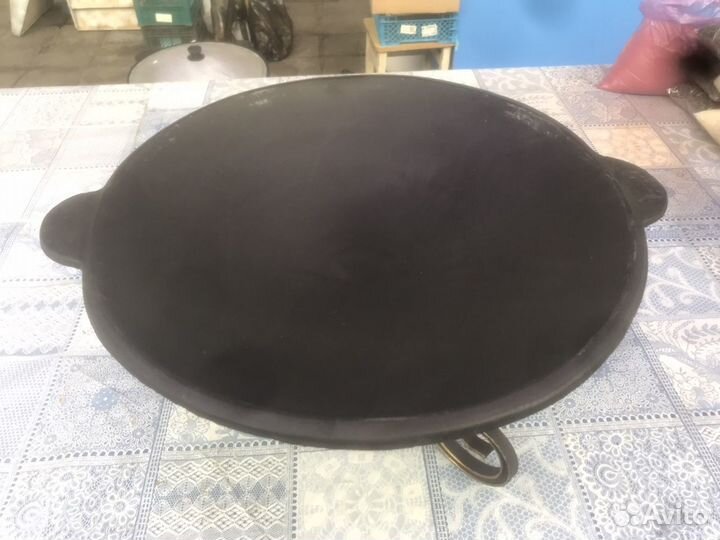 Садж чугунный с подставкой 40см 45см 50см