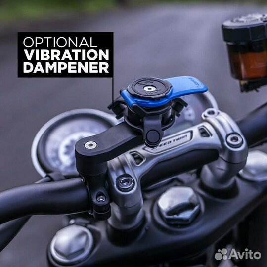 Крепление для телефона на руль с демпфером