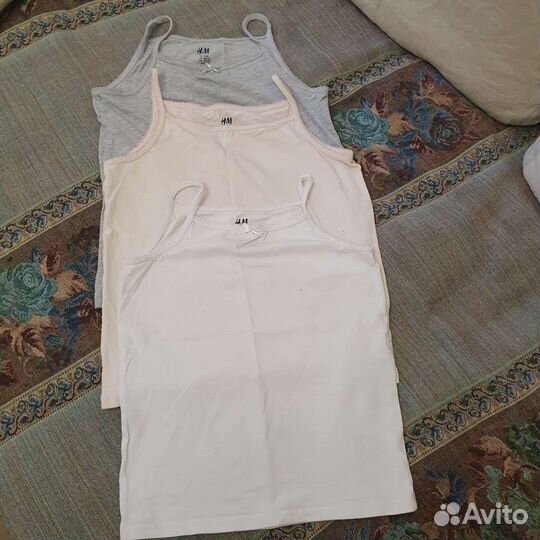 Майки H&M 6-7 лет 3шт