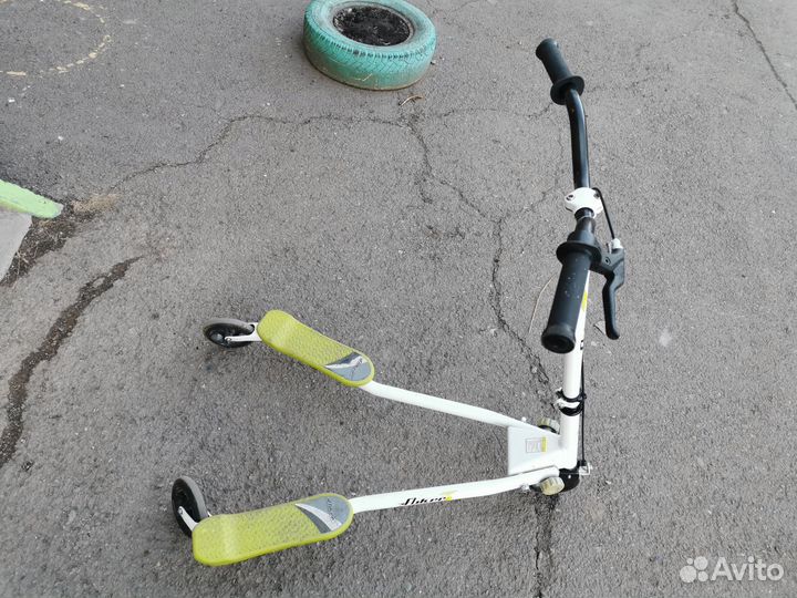 Самокат взрослый 3-х колёсный