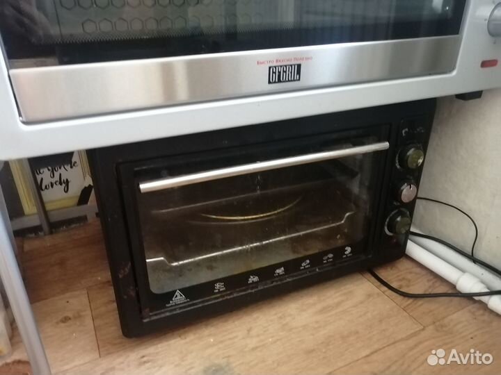 Мини печь духовка бу