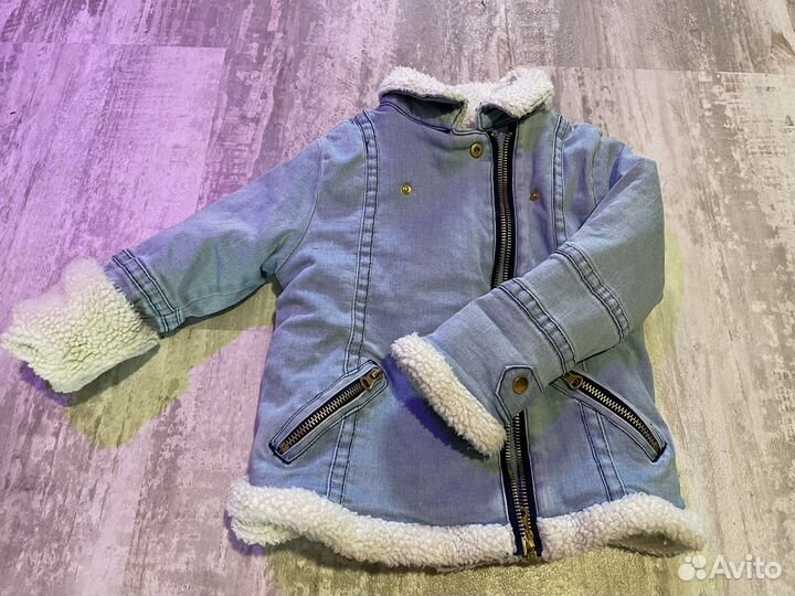 Джинсовая куртка новая для девочки