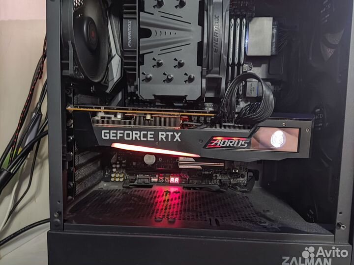 Видеокарта Gigabyte aorus GeForce RTX3060TI master