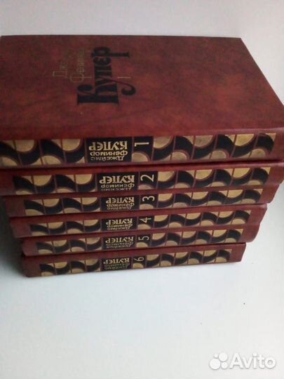 Литературное издание Джеймс Фенимор Купер 7 томов