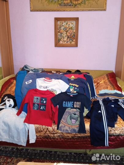 Вещи пакетом на мальчика 4-5 лет