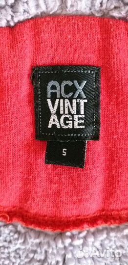 Толстовка куртка ACX vintage на 5 лет 110-116