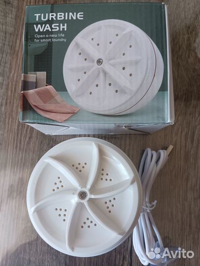 Мини стиральная машина ультразвуковая компактная