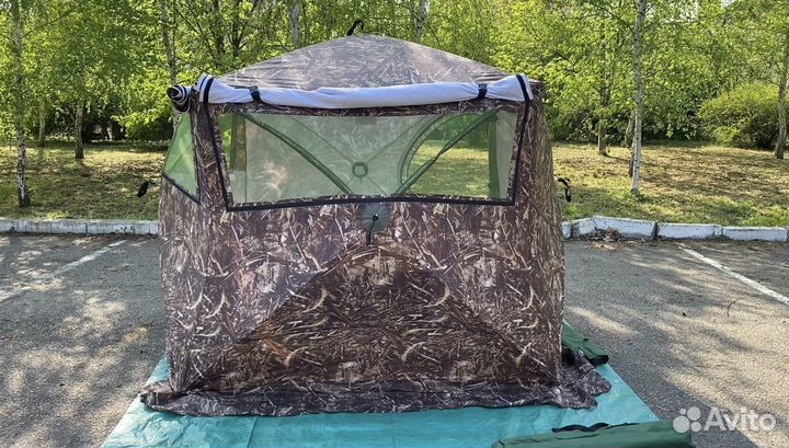 Палатка Медведь зима/лето Куб 4