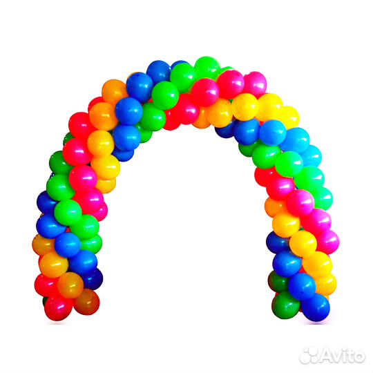 Гелиевые шары с доставкой на дом. Арка из шаров