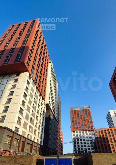 2-к. квартира, 42,5 м², 6/23 эт.