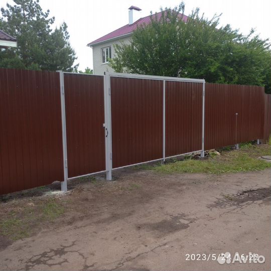 Заборы под ключ