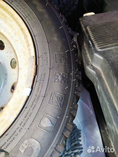 Зимняя резина с дисками r16 на ниву