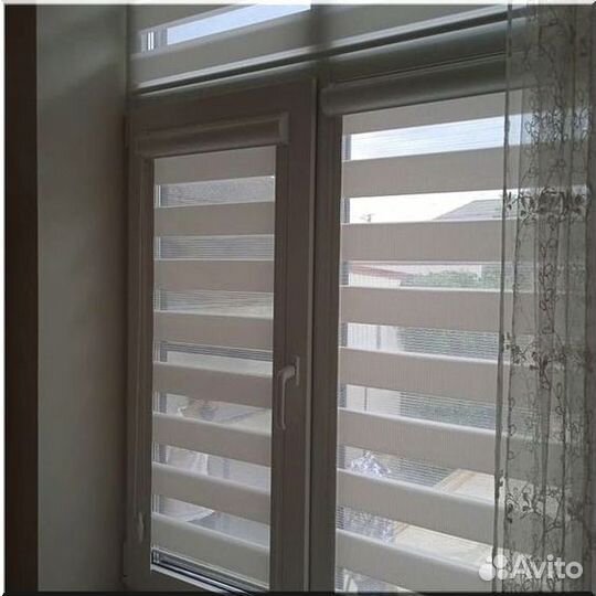 Шторы Зебра Рулонные