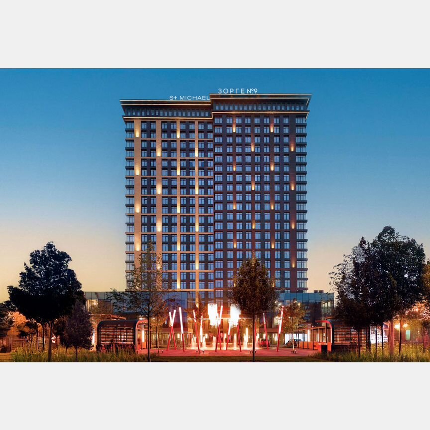 2-к. апартаменты, 76,3 м², 21/23 эт.