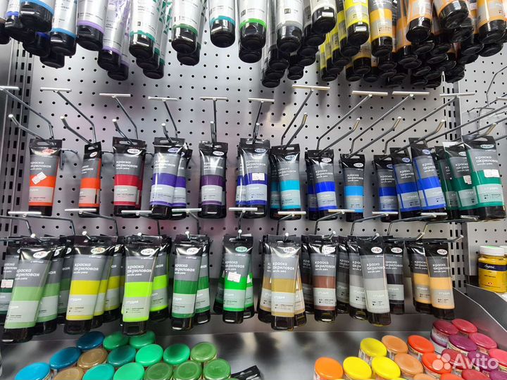 Краска акриловая художественная гамма 75мл