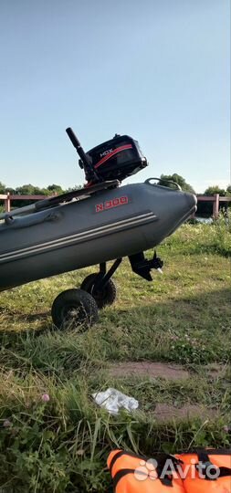 Лодочный мотор HDX 5 л с двухтактный