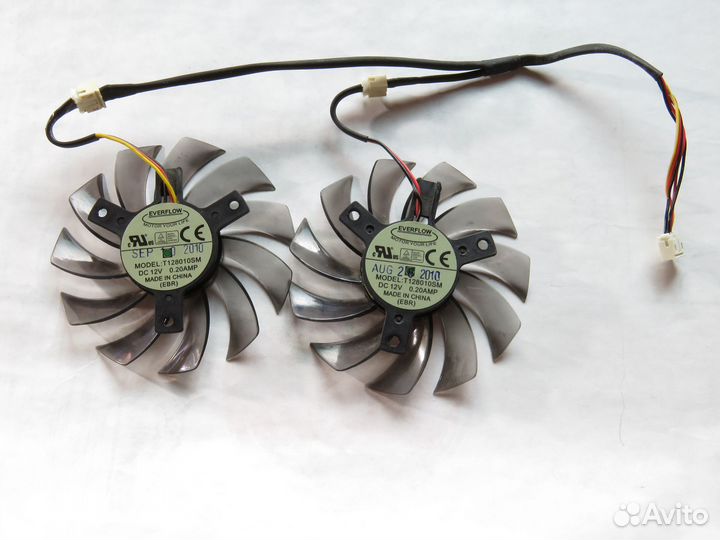 Вентиляторы кулеры 75 мм 55 мм для Видеокарты