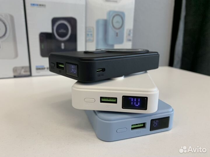 Повербанк Magsafe с подставкой 15W 10000mAh