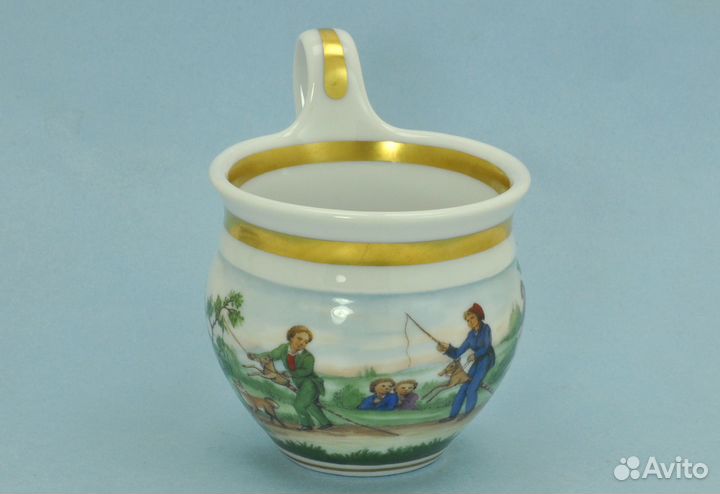 Коллекционная чашка фарфор Weimar Германия