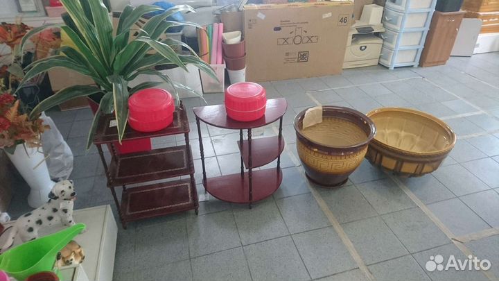 Горшки керамика и другой товар