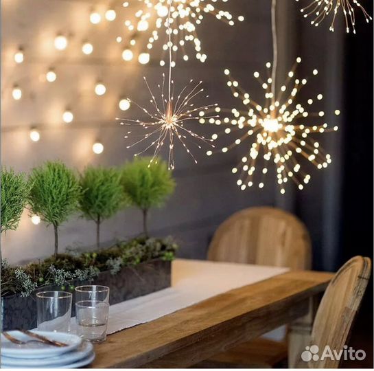Гирлянда фейерверк