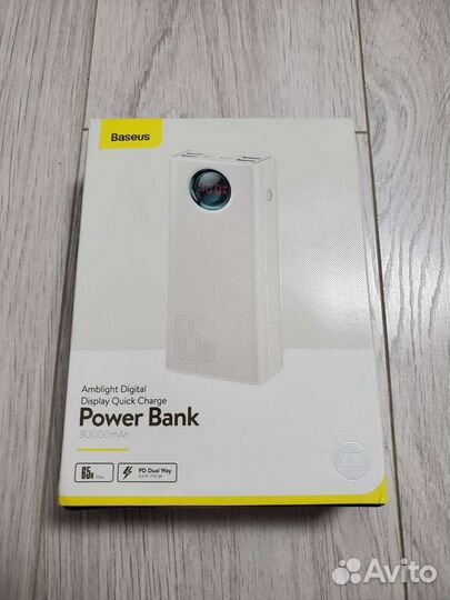 Пауэрбанк Baseus Power Bank 65W 30000mAh