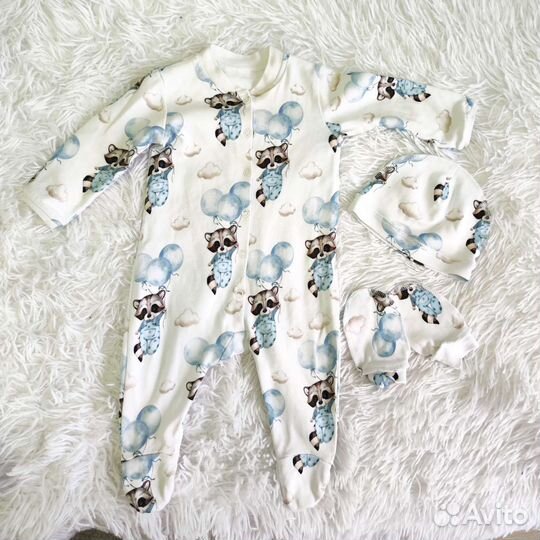 Комплект на выписку зима