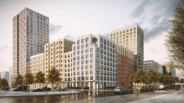 3-к. квартира, 78,7 м², 2/7 эт.