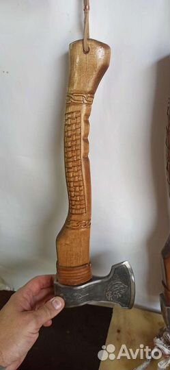 Топор ручной работы