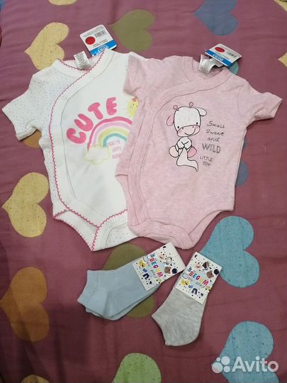 Вещи для новорожденных новые