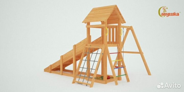 Детский игровой домик Савушка 4 сезона Мастер 7