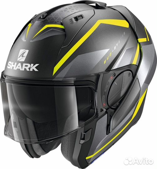 Мотошлем Shark EVO ES yari Mat Antracite 2023