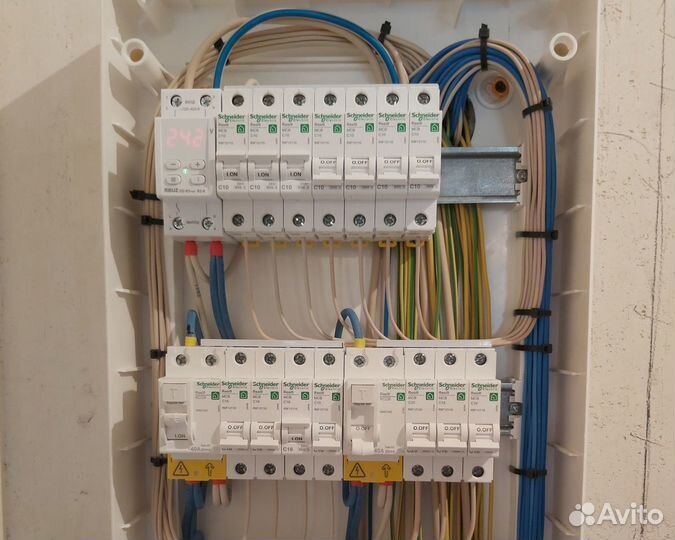 Электрик, услуги электрика, электромонтаж проводка