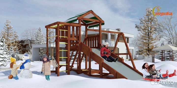 Детская уличная спотривная площадка с доставкой