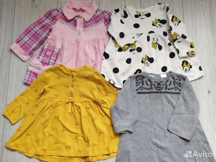 Платье для девочки 74