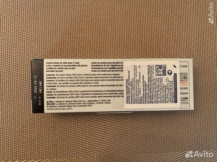 Линзы acuvue однодневные