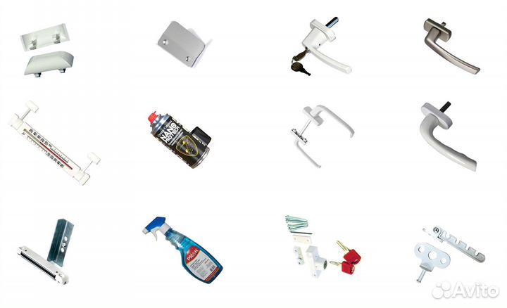 Фурнитура для пластиковых Окон и Дверей