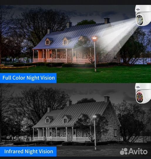 Камера видеонаблюдения wifi уличная