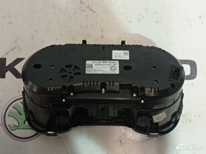 Панель приборов Skoda Octavia A7 (5E) 1.2 cjza