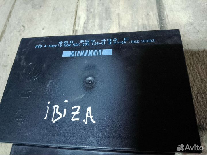 Блок комфорта Transporter T5 Fabia 2 Seat Ibiza