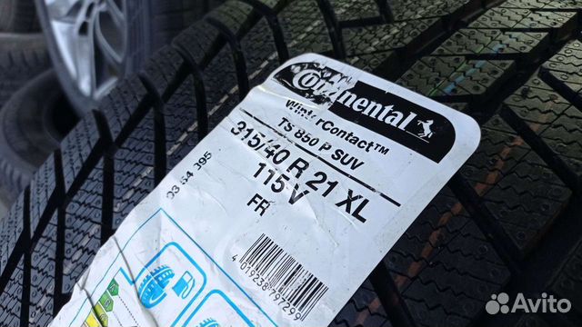 Continental ContiWinterContact TS 850 P 315/40 R21 115V