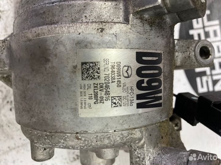 Компрессор кондиционера Mazda 3 BM