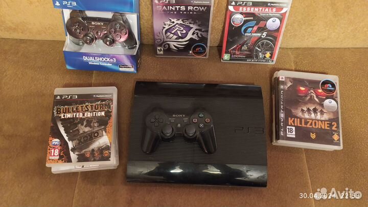 Игровая приставка sony playstation 3 super slim