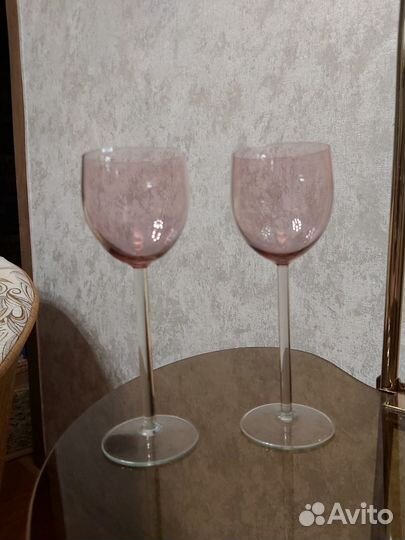 Фужеры цветное стекло СССР