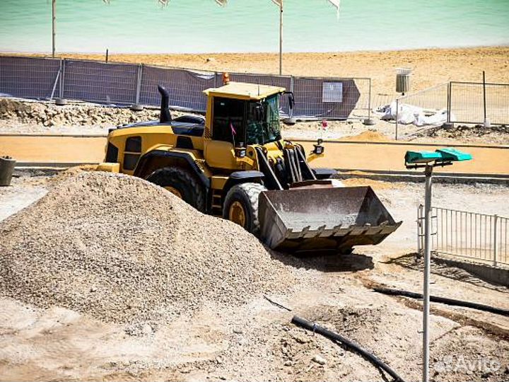 Песок карьерный. С доставкой. Денежкино